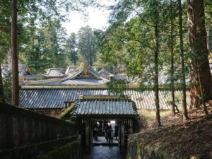 日光東照宮の眠り猫の裏